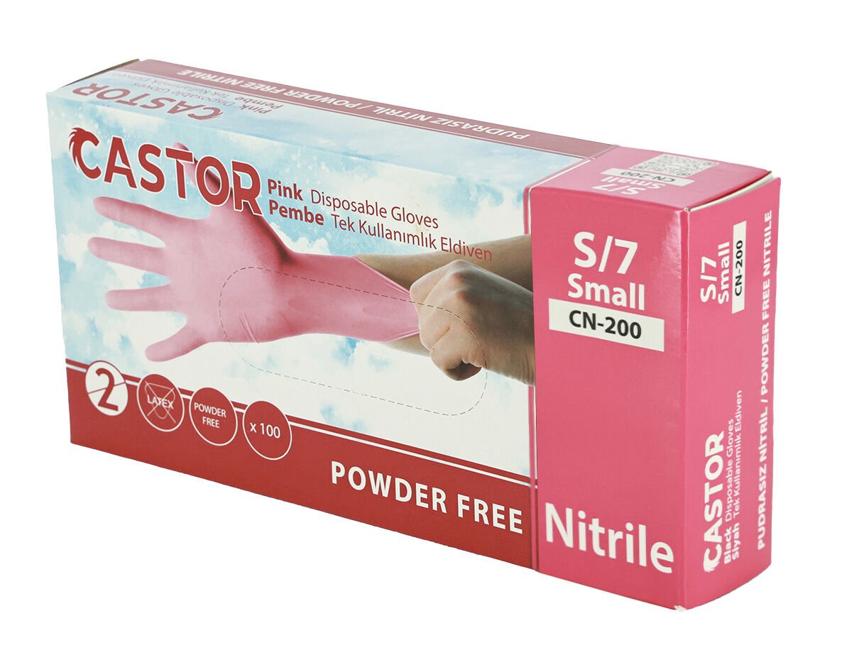 CN-200 S PEMBE NİTRİL ELDİVEN