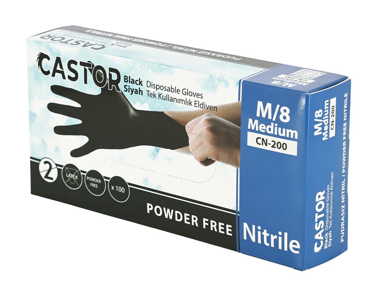 CN-200 M SİYAH NİTRİL ELDİVEN
