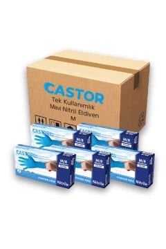 CN-200 M MAVİ 20 ADET NİTRİL ELDİVEN