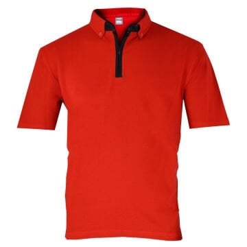SC-02-F FERMUARLI POLO YAKA T-SHIRT