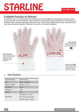 Pamuklu Isı Eldiveni E-636250