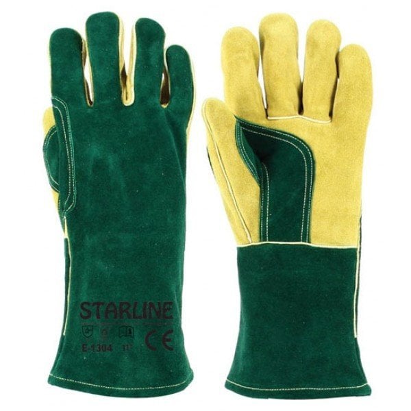 Kaynak Eldiveni Kaliteli Yarma Deri E-1304