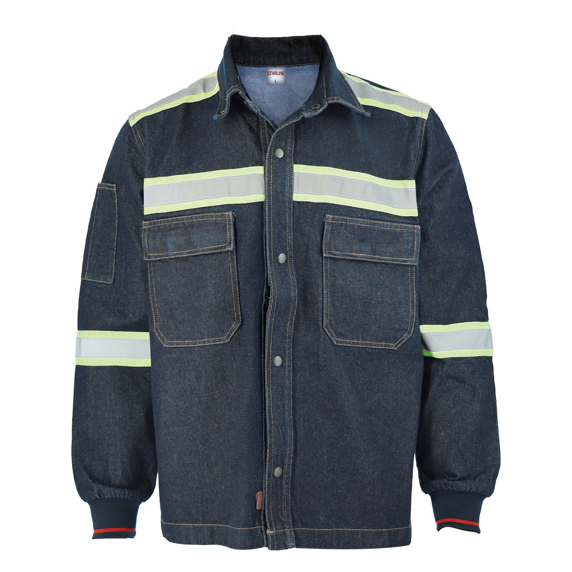 SC-42-R LACİVERT REFLEKTÖRLÜ KOT CEKET