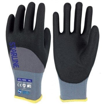 Yarım Kaplı Nitril Eldiven STL-1002